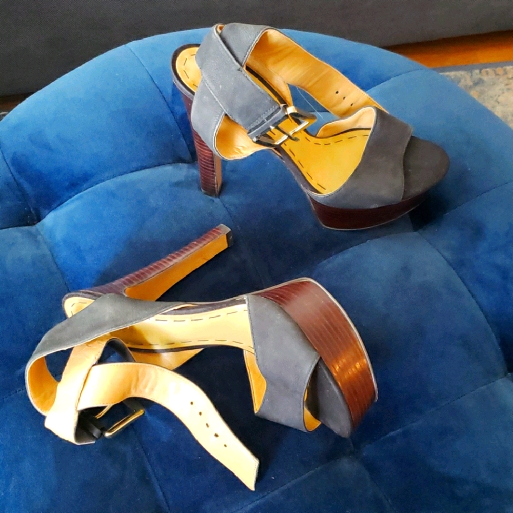 Nine west leather shoes